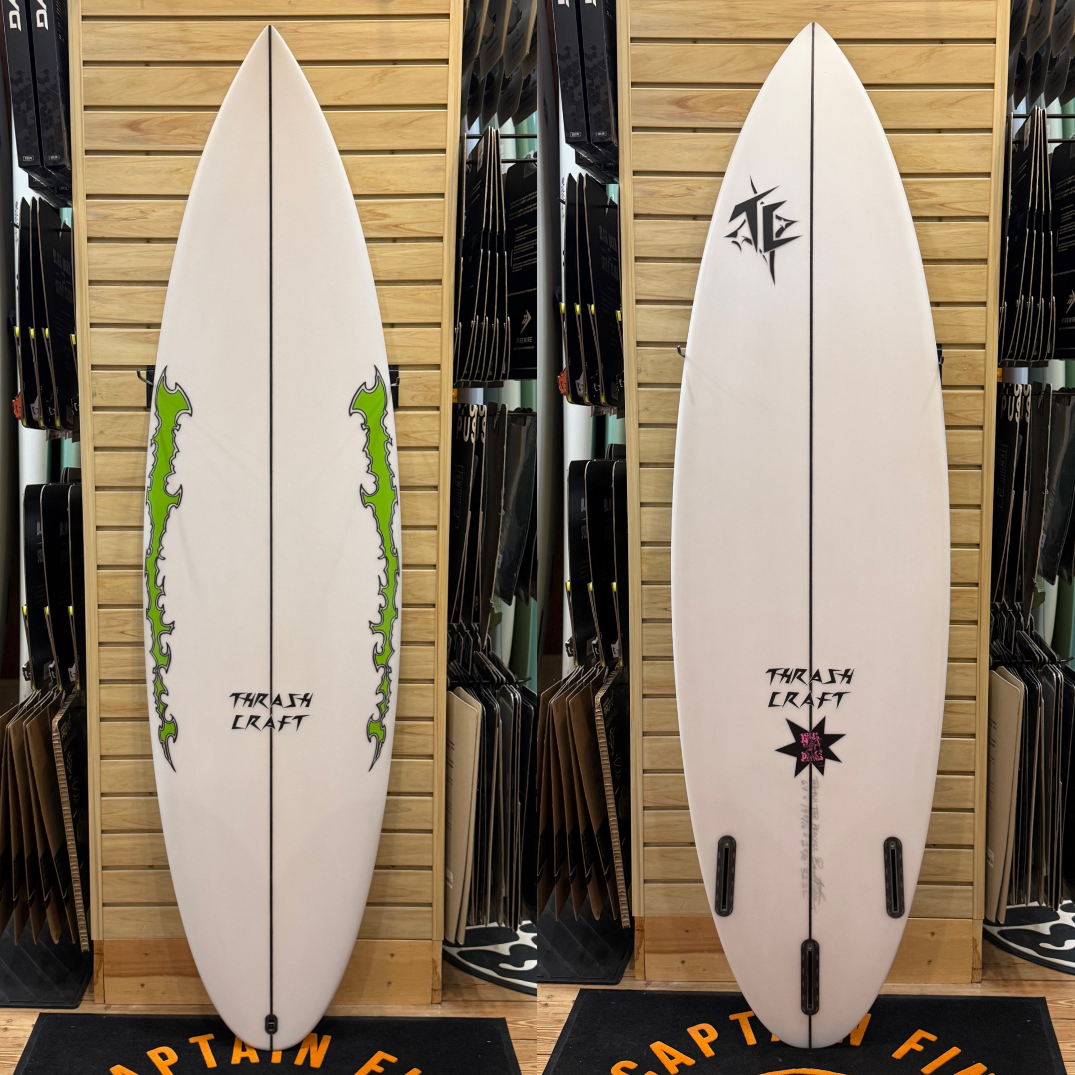 6'1 Kill Devils  surfboard top photo
